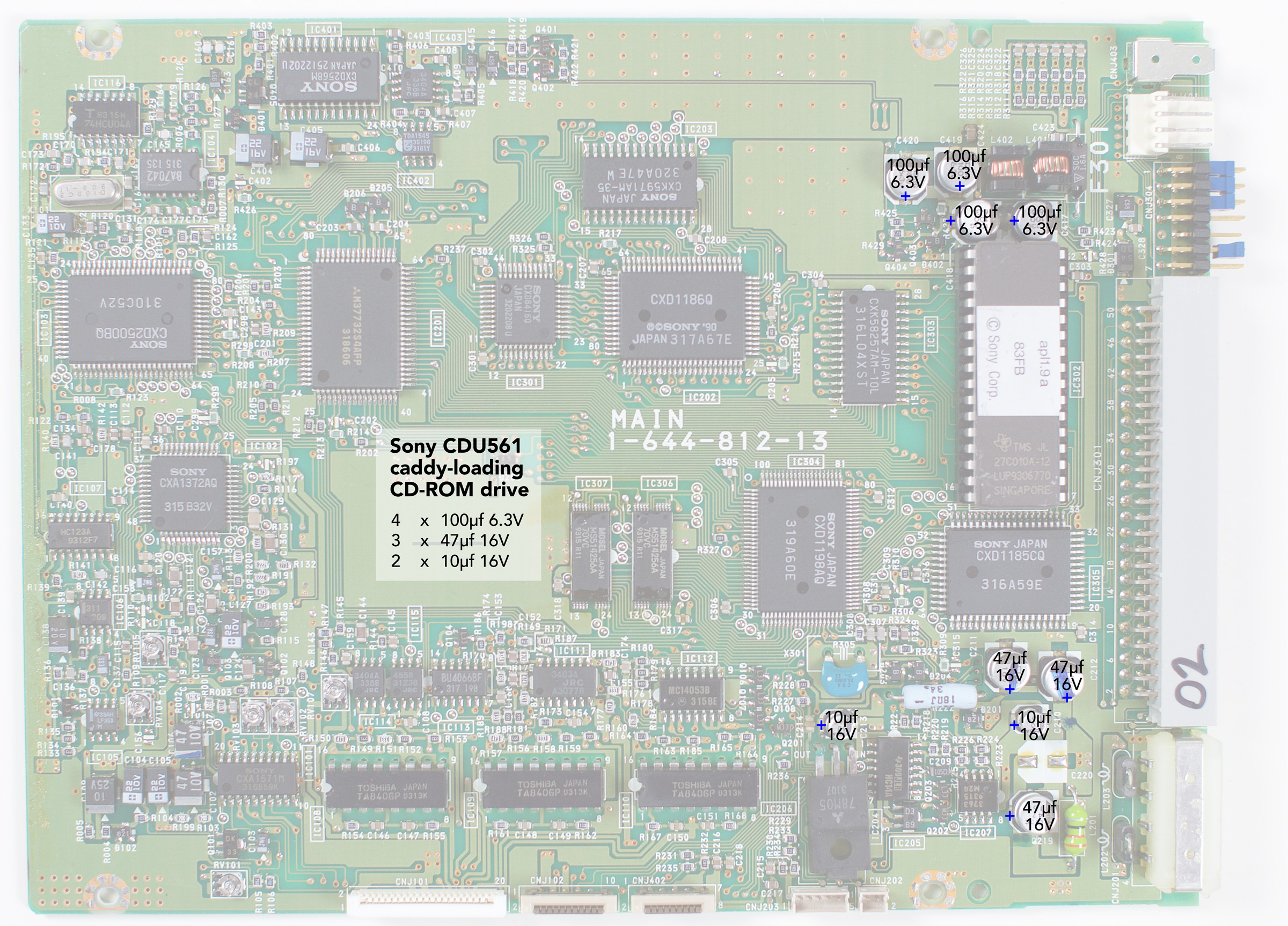 Apple CD300 Caddy-Loading CD-ROM Drive - Recap-a-Mac